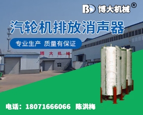 汽轮机排放消声器
